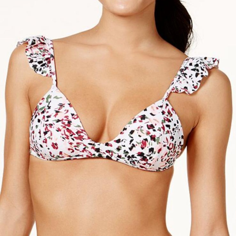 Honey Hula Abstract Cheetah Bikini Medium NWOT